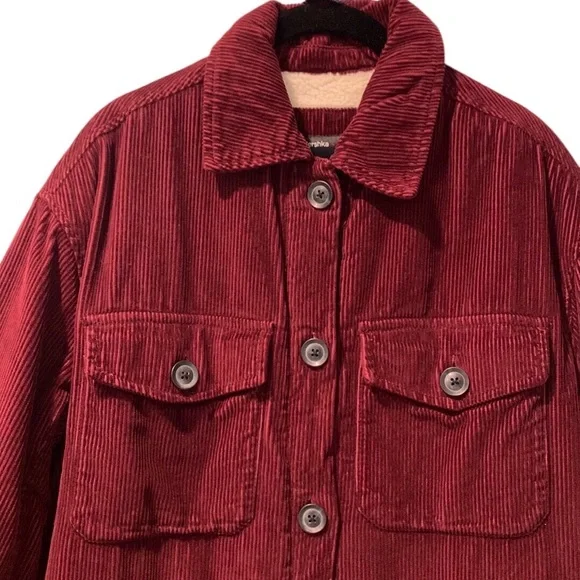 🔥Bershka Women's Burgundy Jacket 🧥 - Picture 3 of 10
